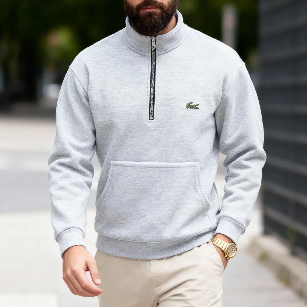 Demi-Zip Sweatshirt LC
