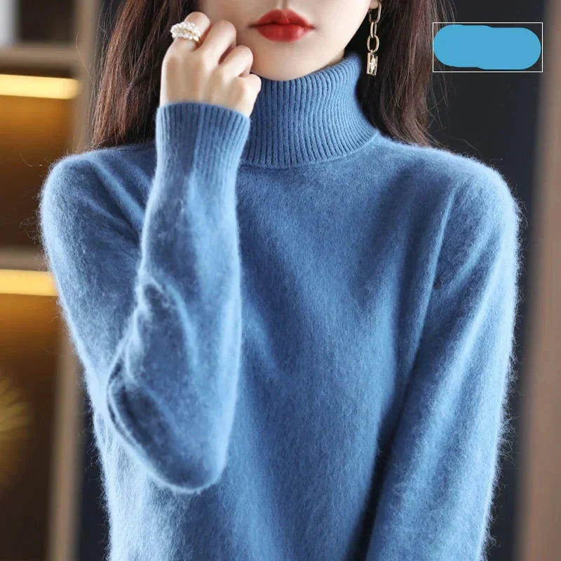 Sandra Cashmere Jumper - Blue