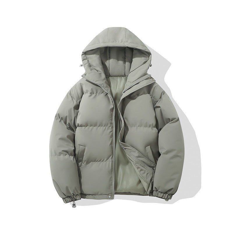 Lucy Women's Quilted Puffer Jacket - Gray Green