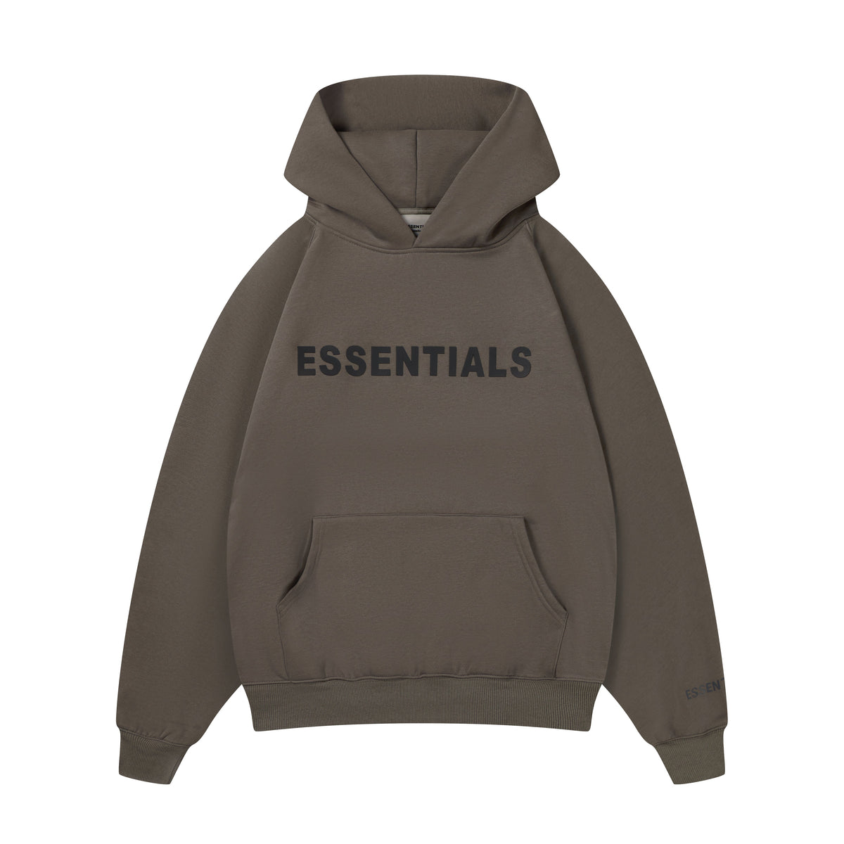 ES Hoodie - Cream Oversized Long-Sleeve Pullover Unisex