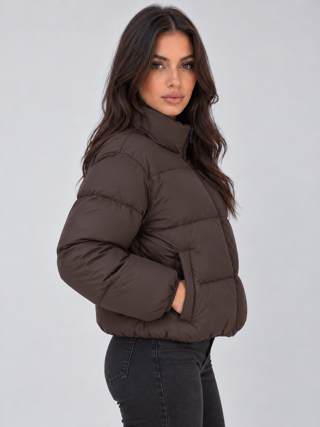 Hilary Cropped Puffer Jacket