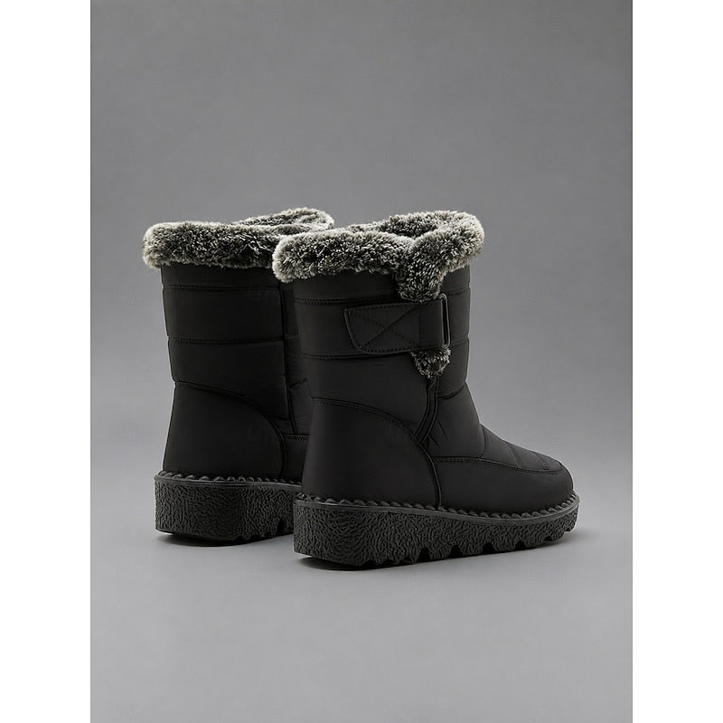 Henrietta Quilted Winter Ankle Boots