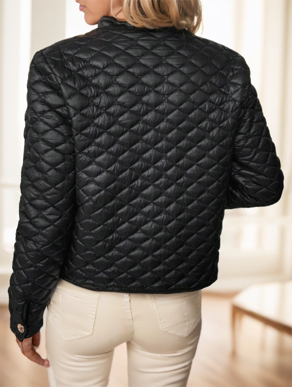 Heather Padded Quilted Jacket