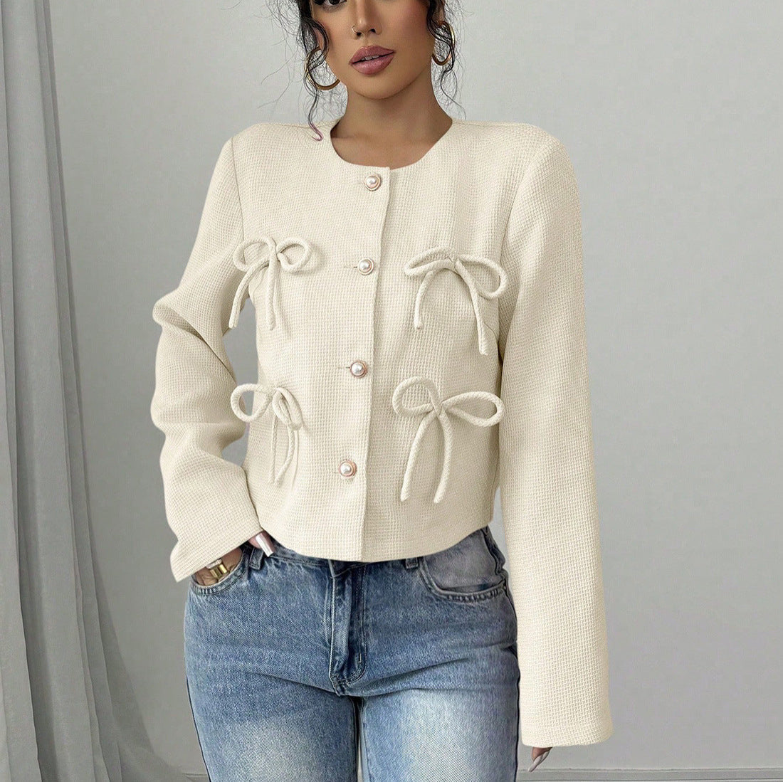 Helena Cropped Tweed Jacket