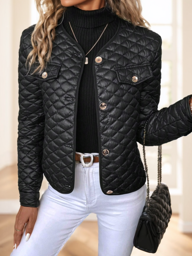Heather Padded Quilted Jacket