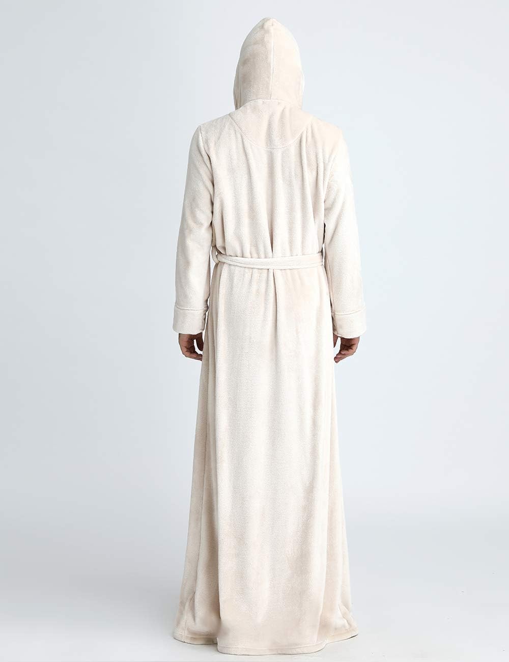 Hilda Long Fleece Hooded Dressing Gown
