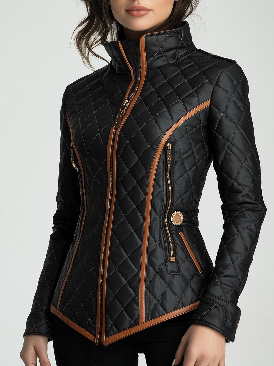 Niamh Fitted Quilted Jacket