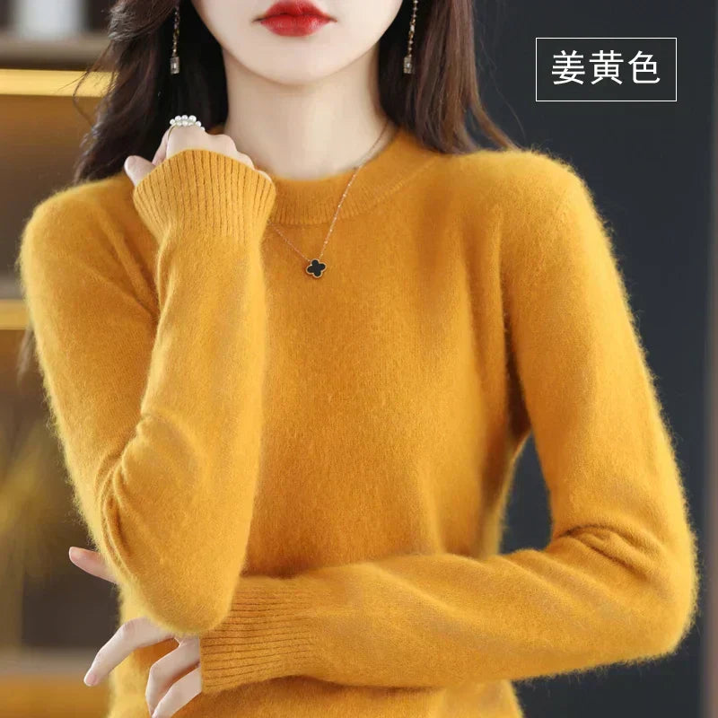 Susan Cashmere Jumper - Yellow