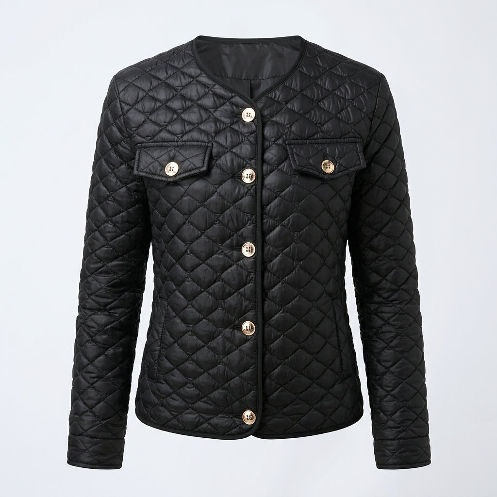 Heather Padded Quilted Jacket