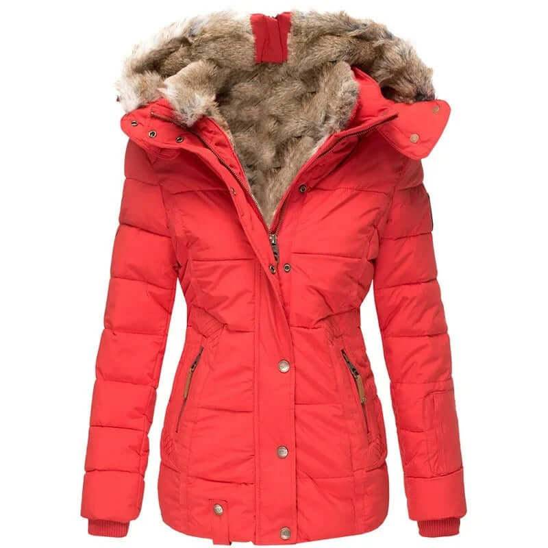 Carla Padded Jacket - Red