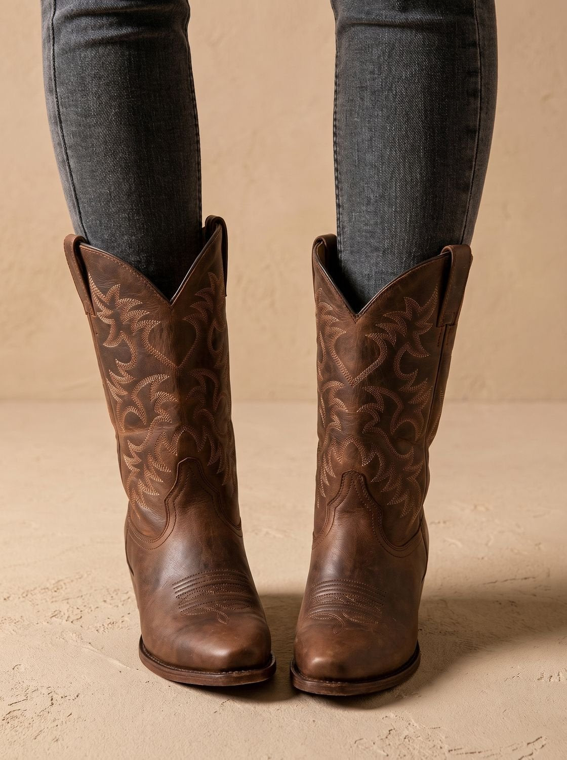 Thalia Women's Leather Knee High Boots