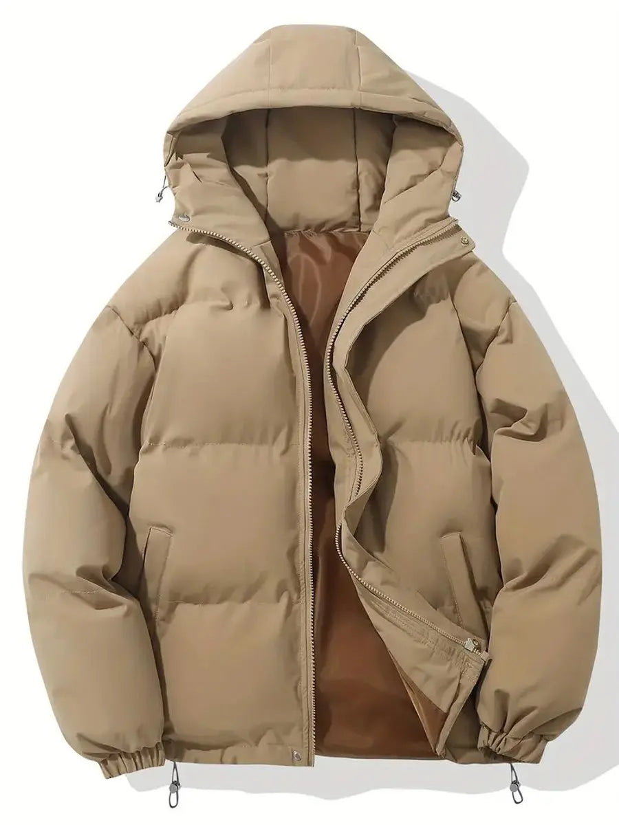 Caitlin Winter Puffer Jacket - Khaki
