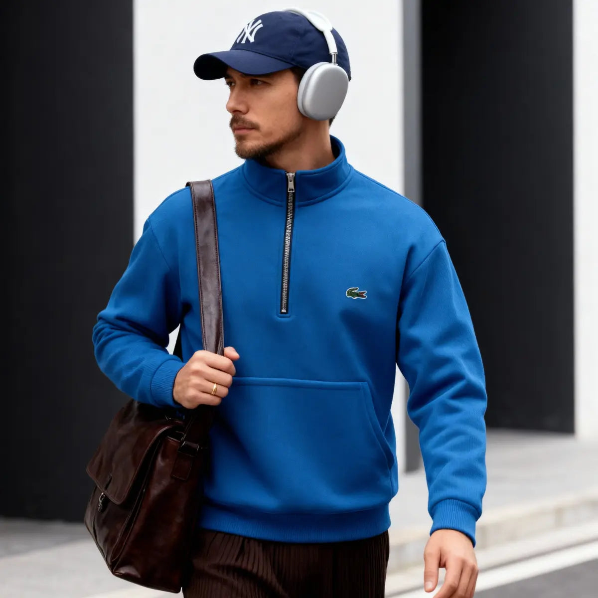 Demi-Zip Sweatshirt LC