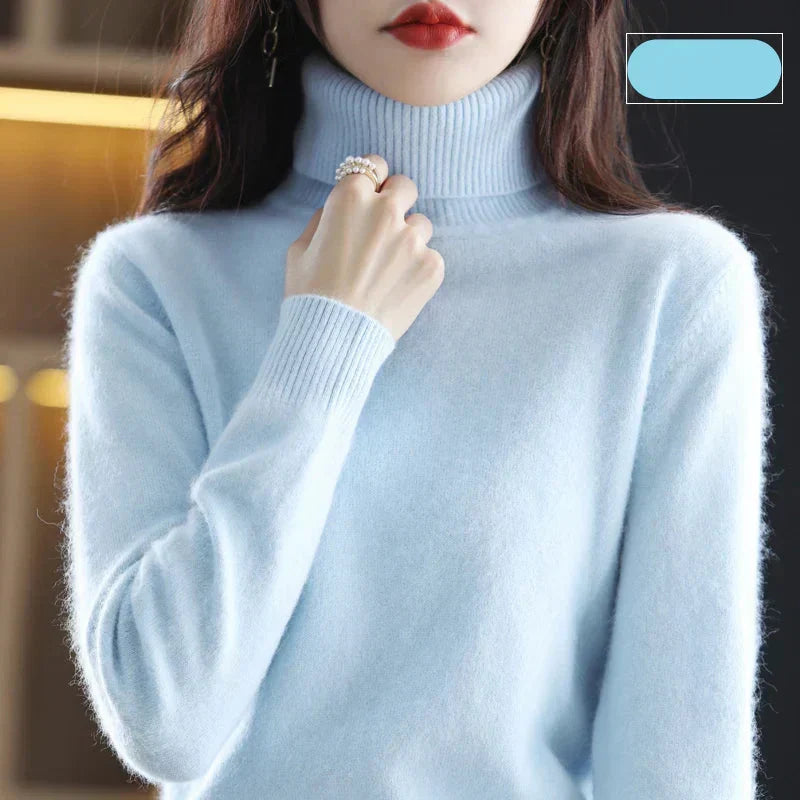 Sandra Cashmere Jumper - Sky Blue
