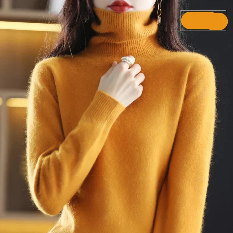 Sandra Cashmere Jumper - Orange