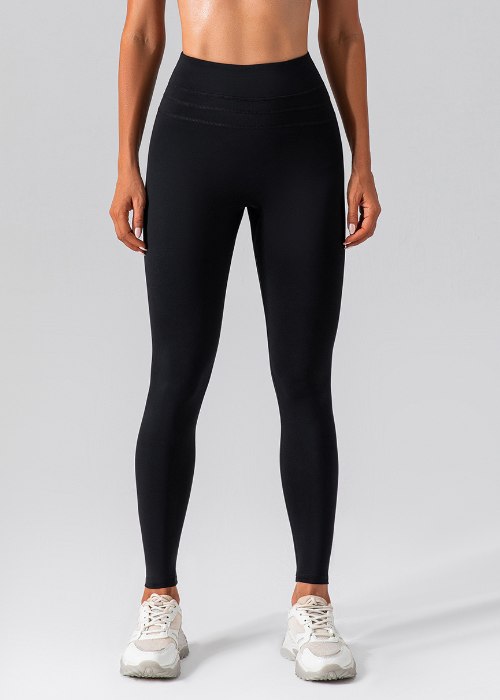 Naomi High Waisted Leggings - Black