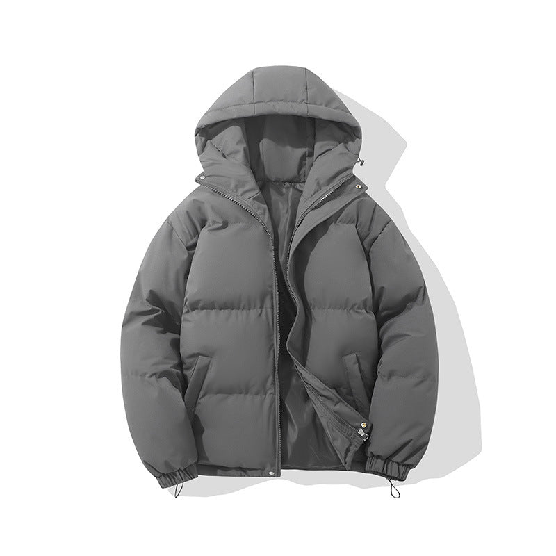 Lucy Women's Quilted Puffer Jacket - Dark Grey