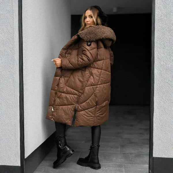 Judith Long Quilted Coat
