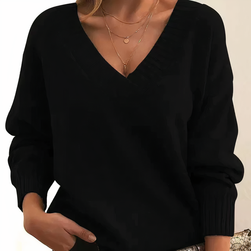 Wilma Cashmere Jumper - Black
