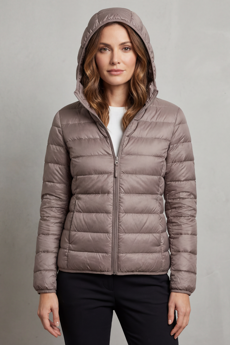 Alice Women's Nylon Quilted Puffer Jacket