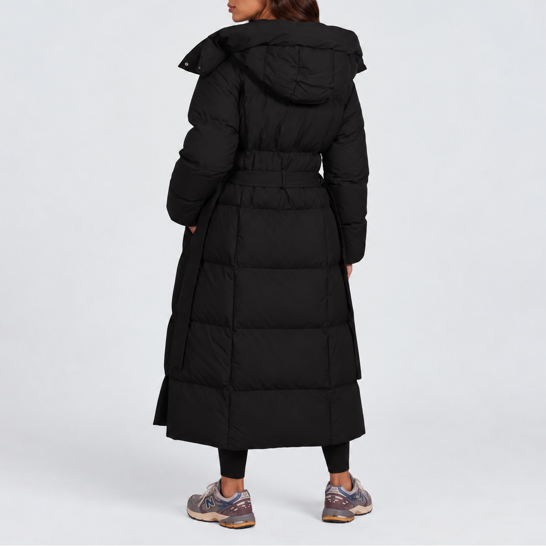 Yvonne Long Quilted Winter Coat