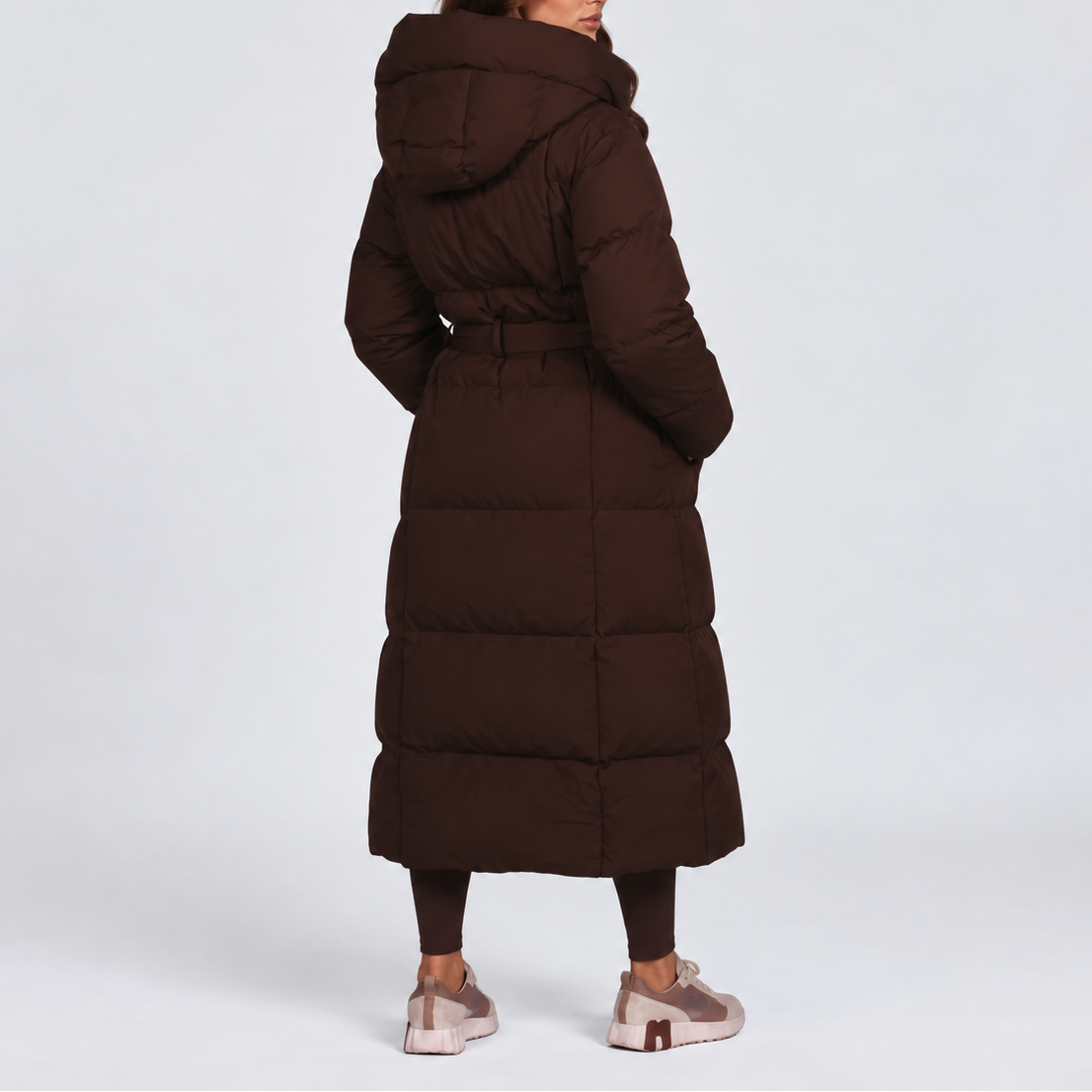 Yvonne Long Quilted Winter Coat