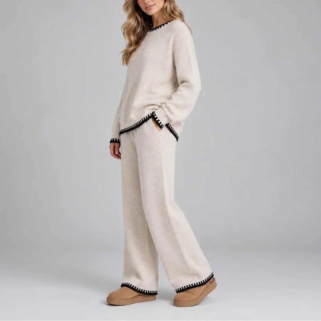 Evelyn Knitted Loungewear Set