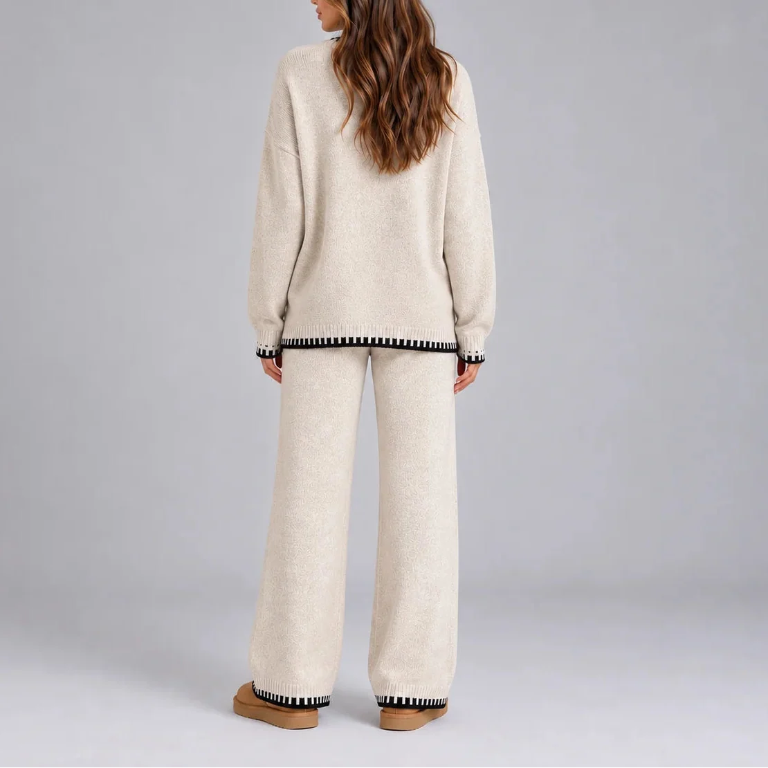 Evelyn Knitted Loungewear Set
