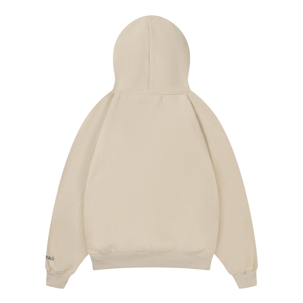 ES Hoodie - Cream Oversized Long-Sleeve Pullover Unisex
