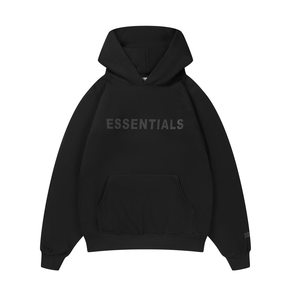 ES Hoodie - Cream Oversized Long-Sleeve Pullover Unisex