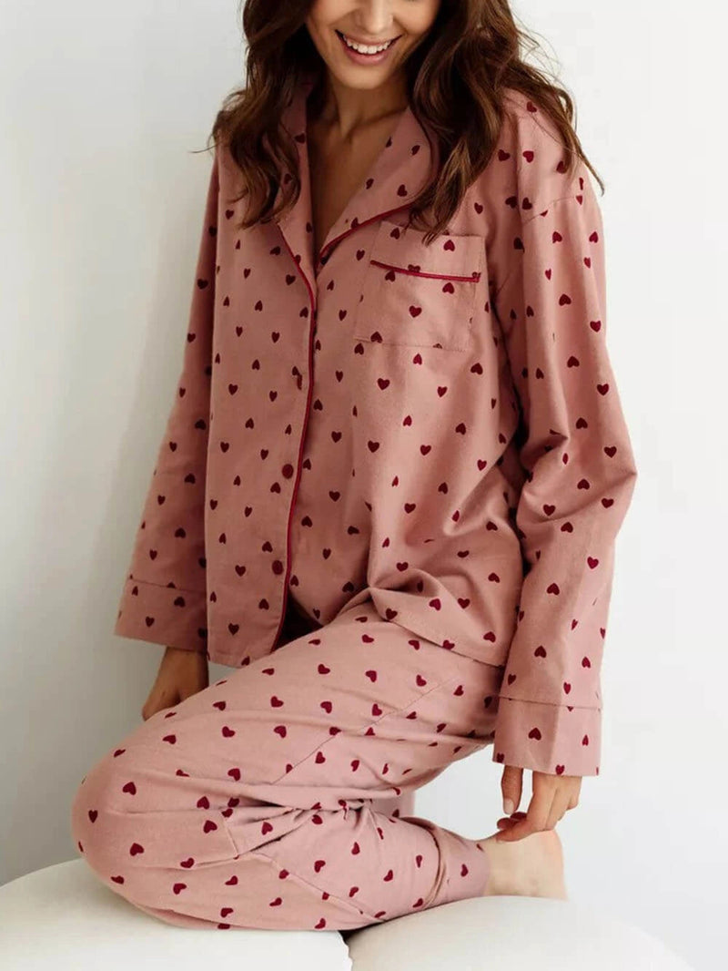Dulcie Women's Pyjama Lounge Set - Pink