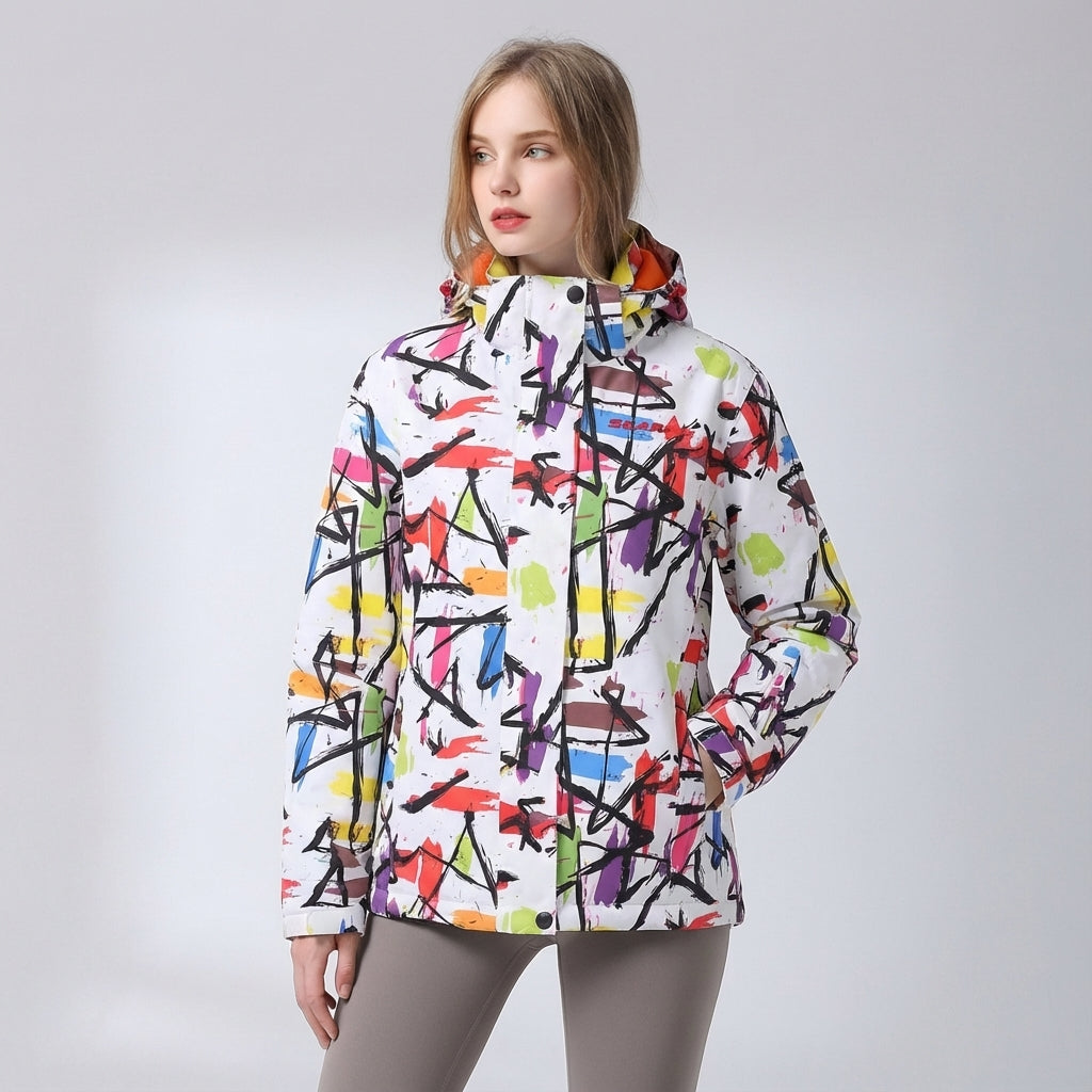 Hermione Ski Jacket - Multicoloured 3