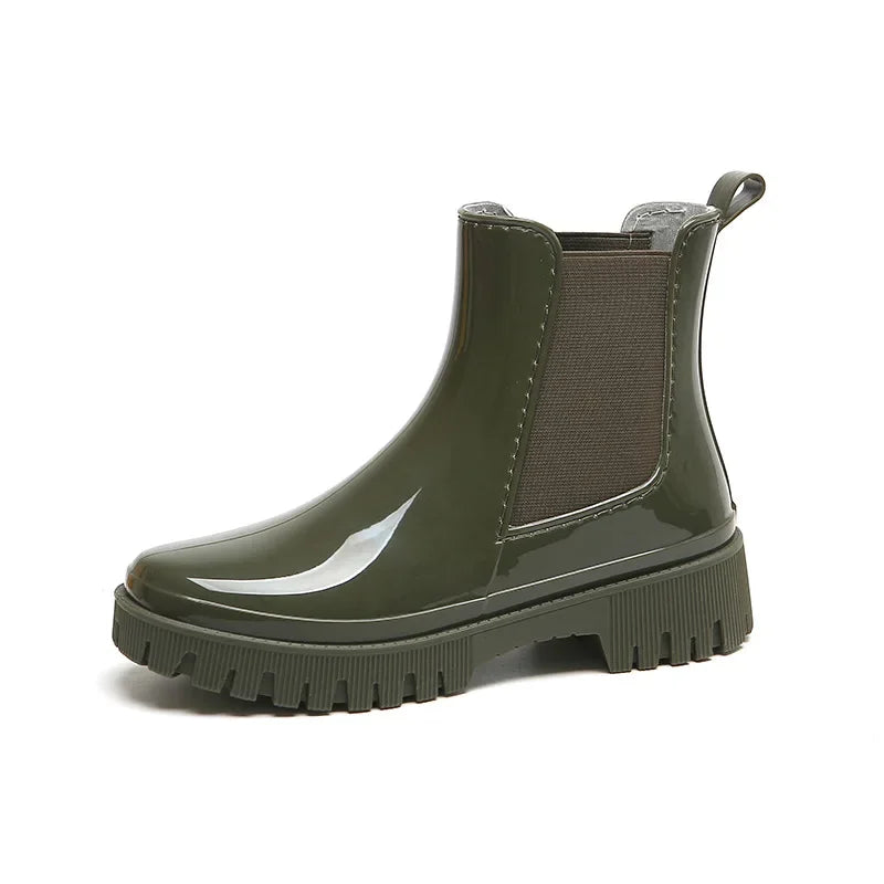Verity Women's Rubber Chelsea Boots