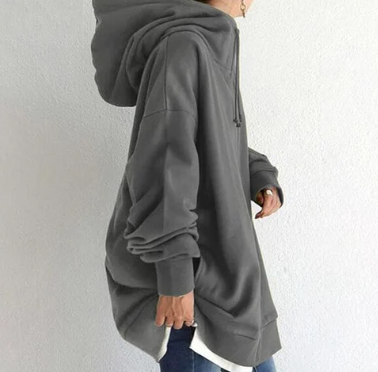 Elodie Women's Oversized Zip Up Hoodie