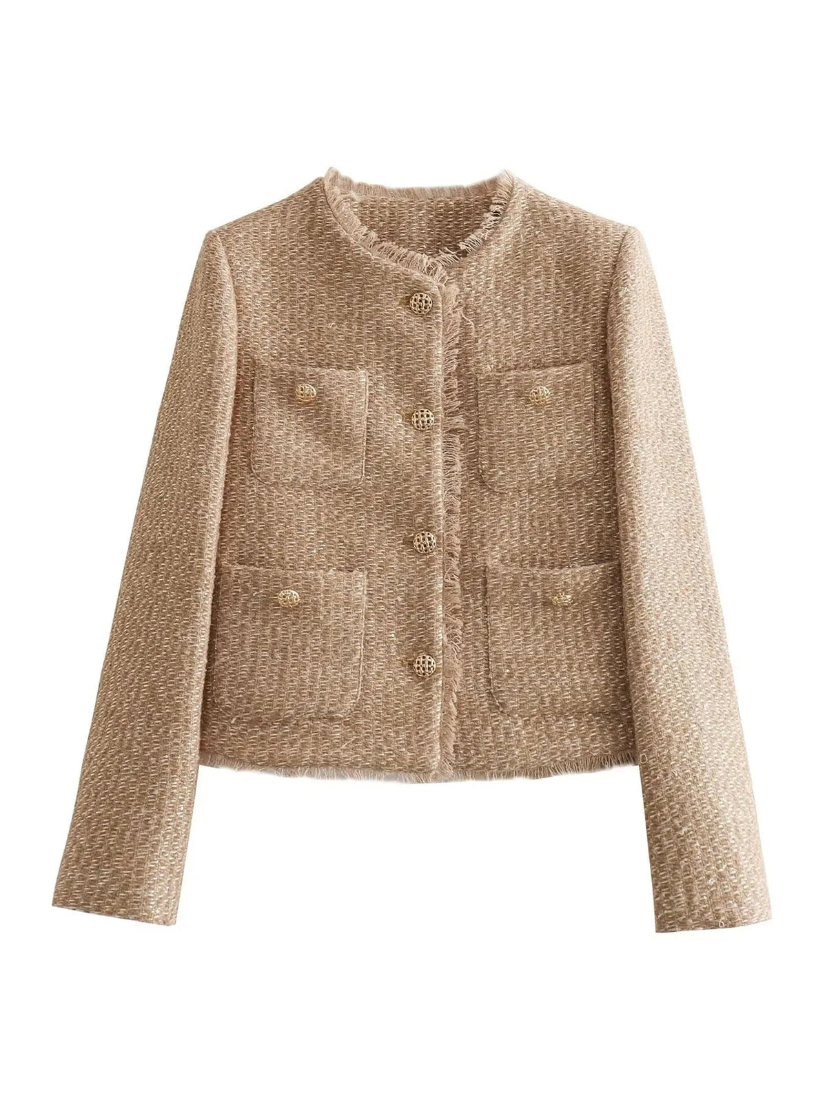 Mavis Cropped Tweed Jacket