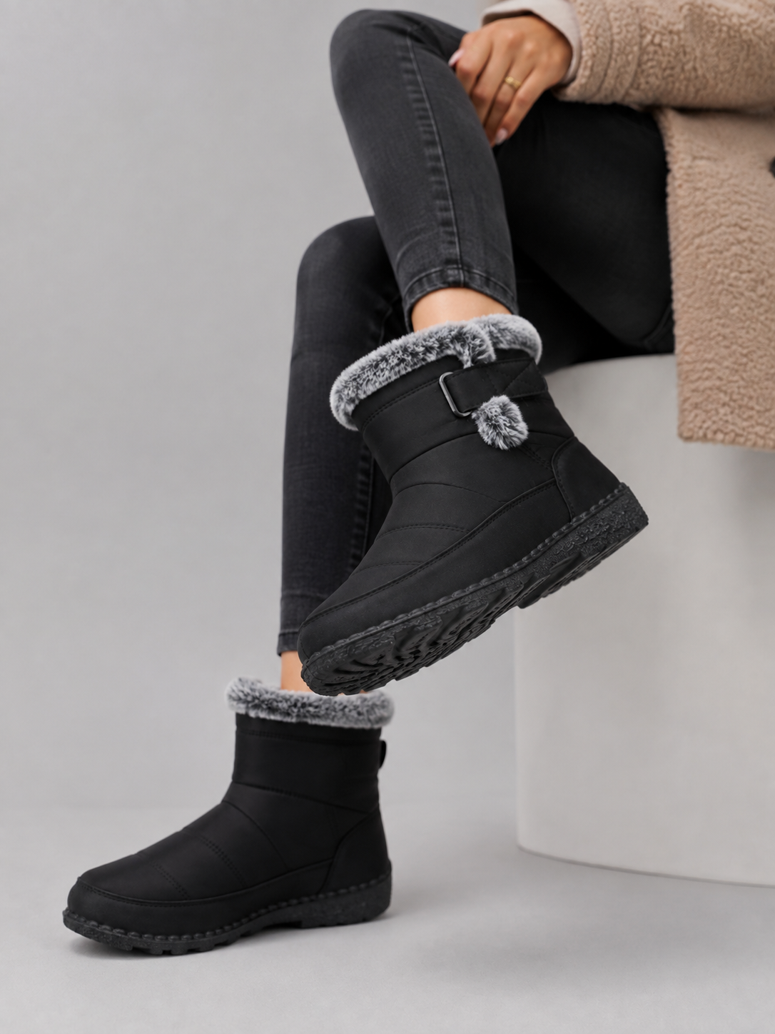 Lavinia Padded Winter Ankle Boots