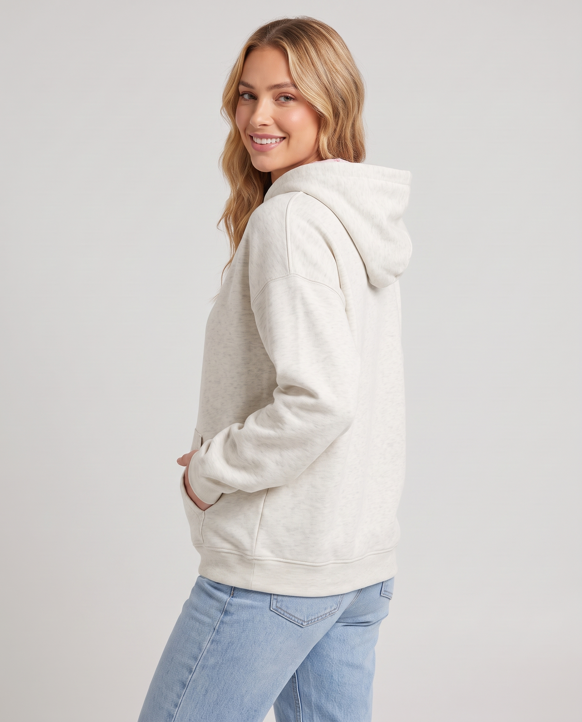 Annabel Women's Oversized Hoodie - Heather Grey