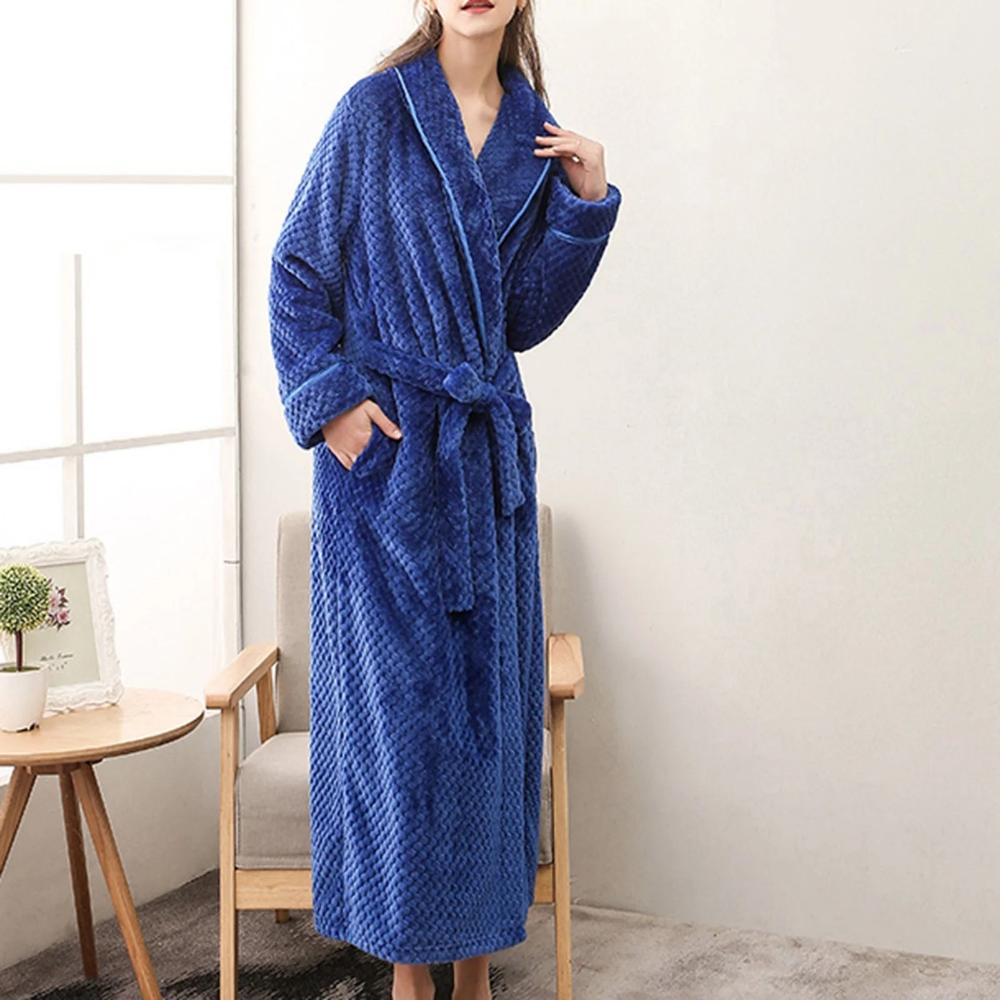 Sheila Long Fleece Dressing Gown