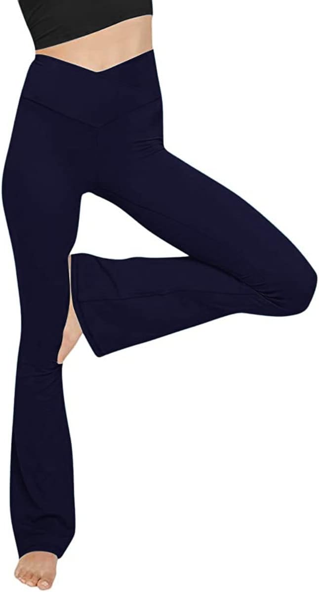 Mary Flare Leggings - Marine Blue