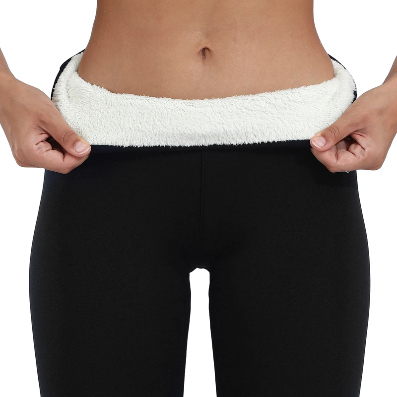 Peggy Thermal Leggings - Black
