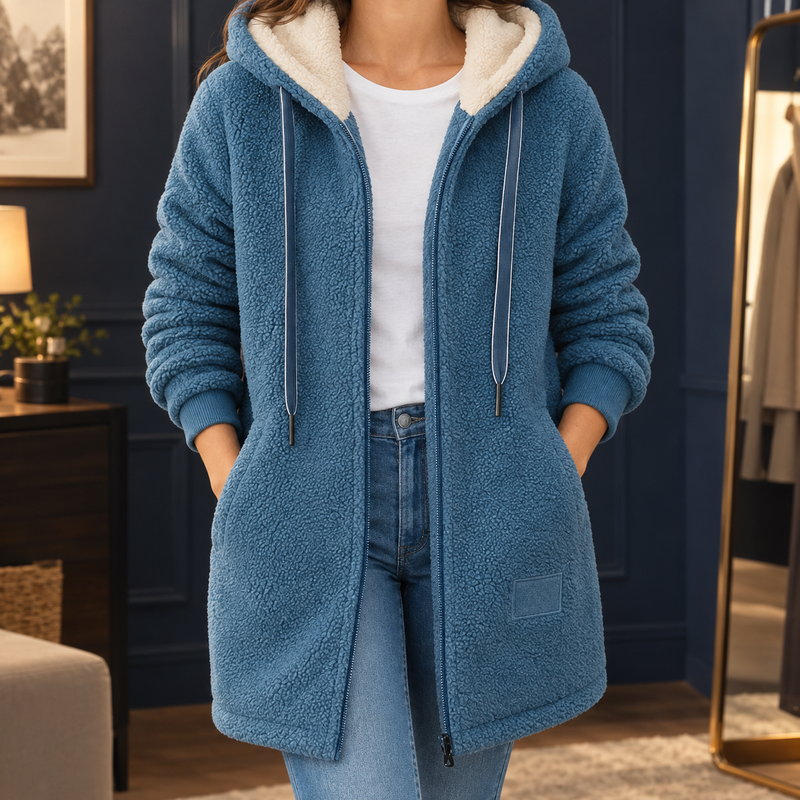 Ruby Women's Fleece Jacket - Blue