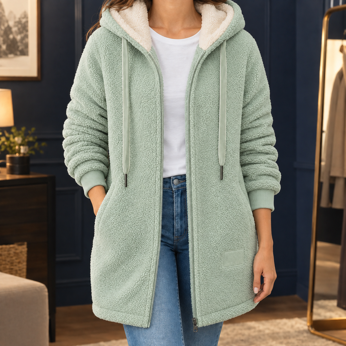 Ruby Women's Fleece Jacket - Green