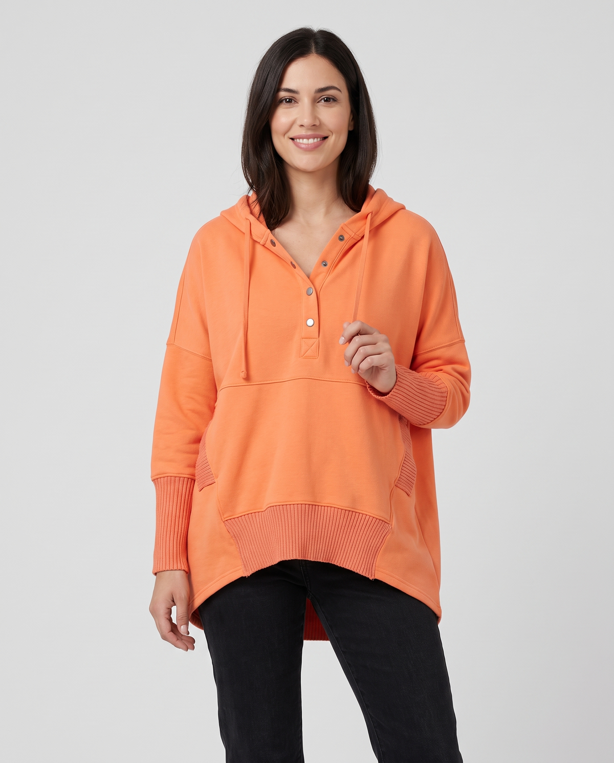 Kirsty Women's Oversized Hoodie - Orange