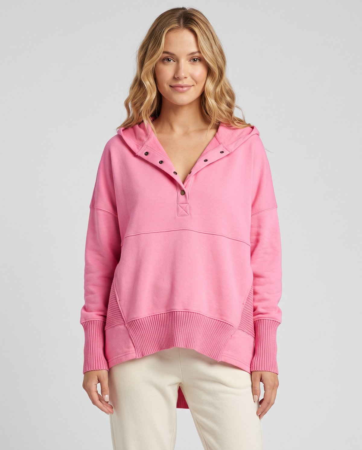 Kirsty Women's Oversized Hoodie - Pink