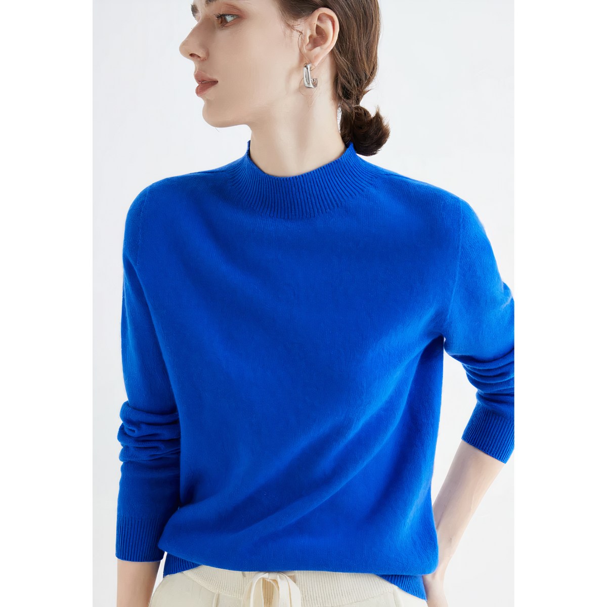 Sonia Cashmere Jumper - Blue