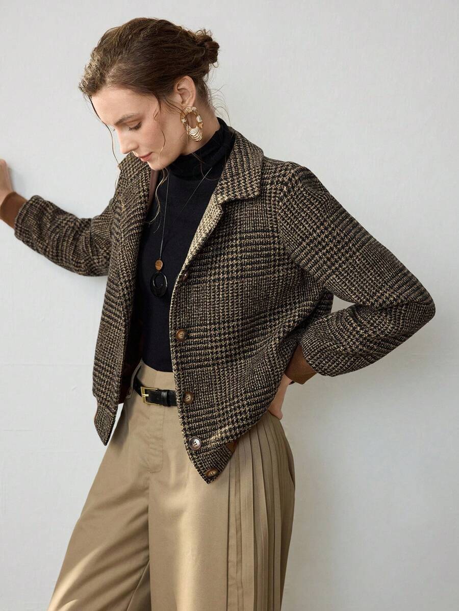 Nerys Cropped Tweed Jacket