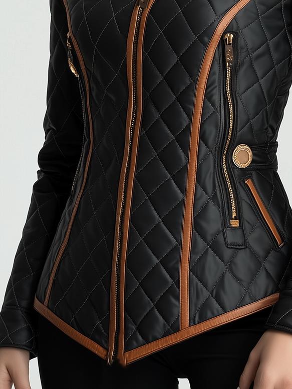 Niamh Fitted Quilted Jacket