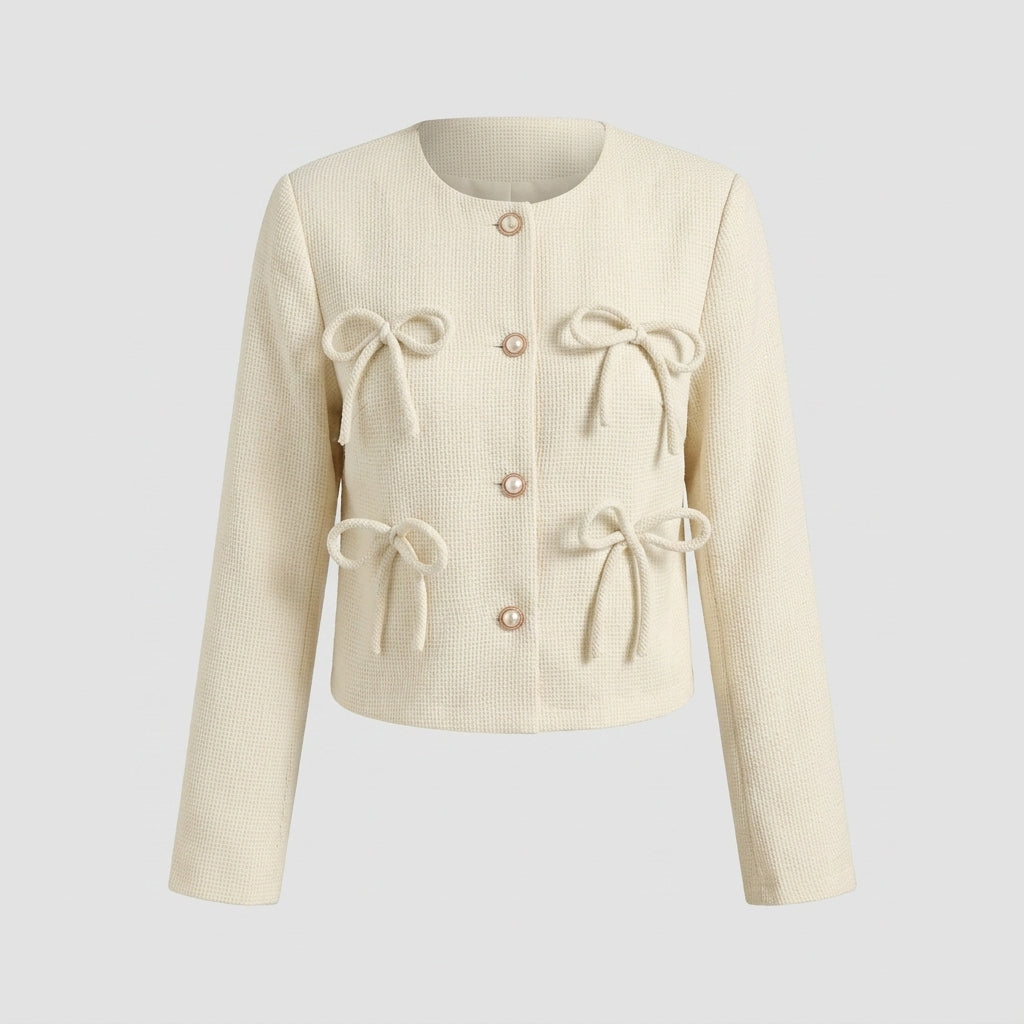 Helena Cropped Tweed Jacket