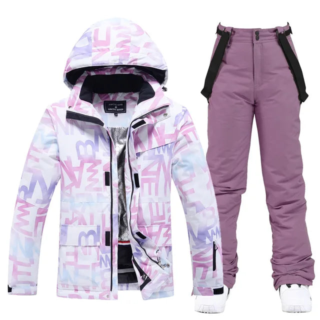 Stella Ski Jacket - Purple/Dark Purple