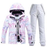 Purple/White